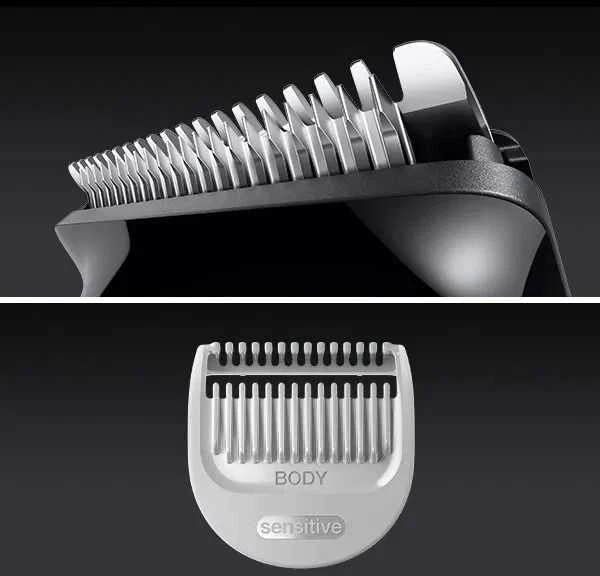 „Braun 7-in-1“ priežiūros rinkinys | „Viskas viename“ rinkinys, 5 serija, AIO5520 | Belaidis | Ilgio pakopų skaičius: 14 | Juodas