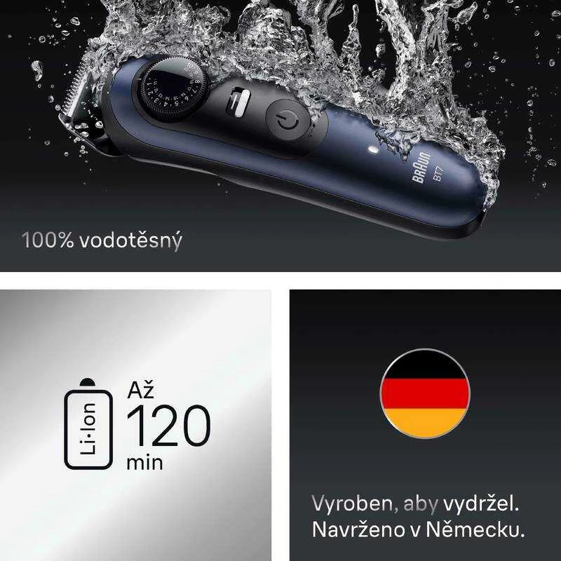 Barzdaskutė BT7540 Braun Barzdakirpė