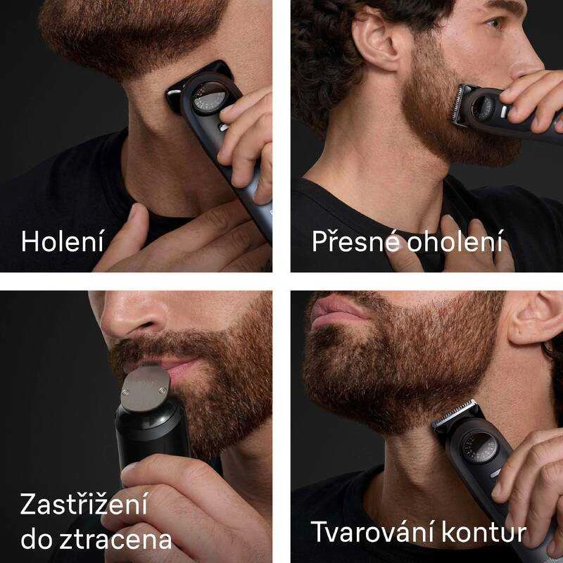 Braun BT7540 barzdaskutės naudojimo instrukcija kadruose