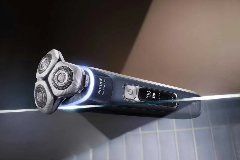 Philips Prestige barzdaskutė su šviečiančiu LED indikatoriumi