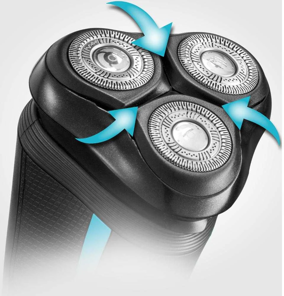 Barzdaskutė Remington R6000 Rotation shaver Trimmer Juodas