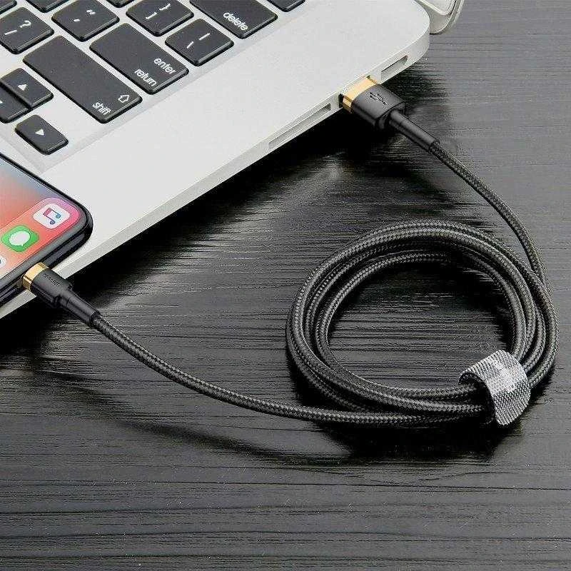 Baseus USB Iphone pakrovimo laidas | 2A/3m