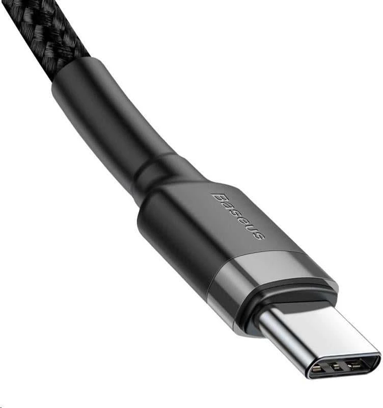 Baseus Cafule kabelis USB-C PD 2.0 QC 3.0 60W 2m - Pilka / Juoda