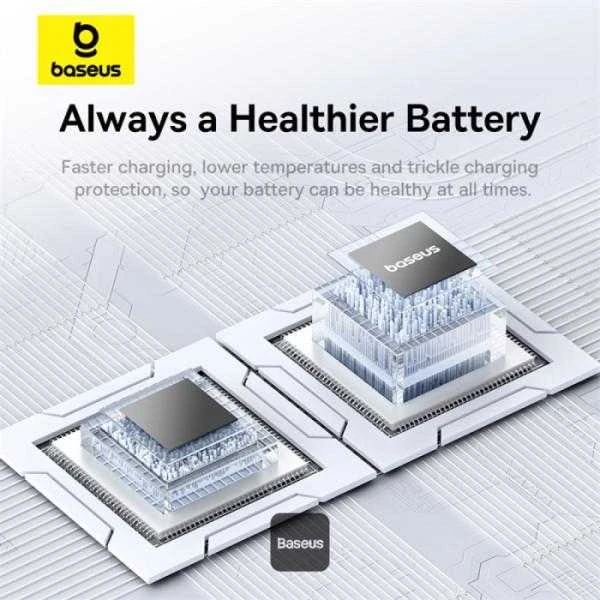 USB kabelis Baseus Free2Pull USB-C iki iP 20W 1m (juodas)