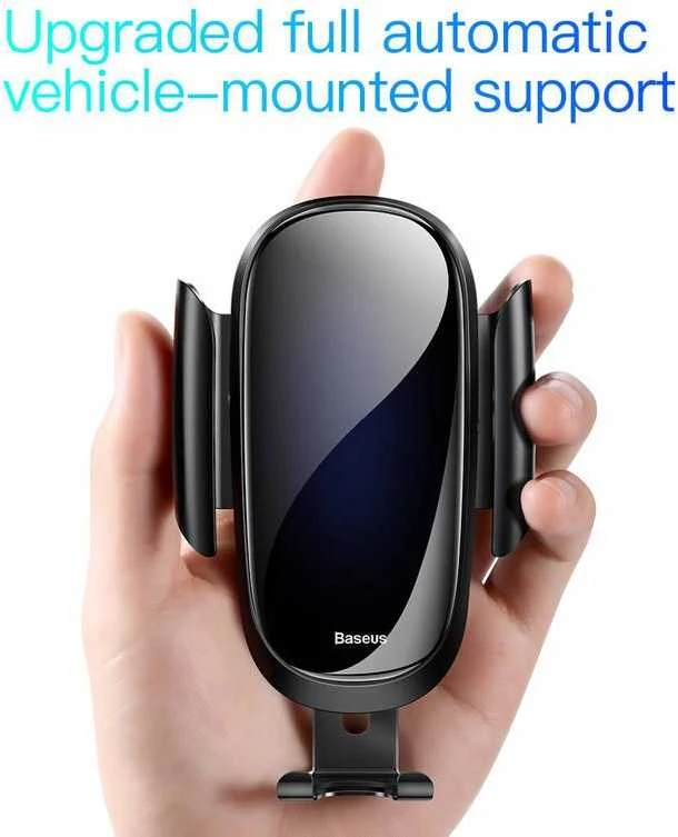 Automobilinis telefono laikiklis Baseus Future Gravity - Juodas