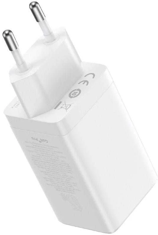 Baseus GaN5 Pro sieninis įkroviklis 2xUSB-C + USB 65W