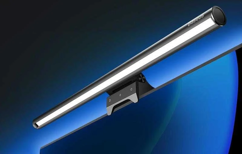 Baseus i-wok2 LED lempa stalinio kompiuterio monitoriaus ekrano apšvietimui, juoda (DGIW000101)
