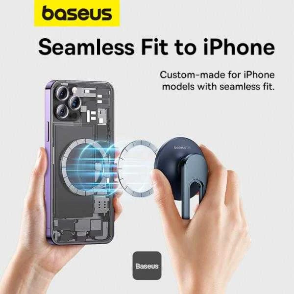 Magnetinis automobilinis telefono laikiklis Baseus MagPro - juodas