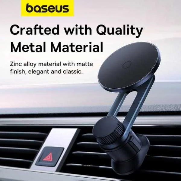 Magnetinis automobilinis telefono laikiklis Baseus MagPro - juodas