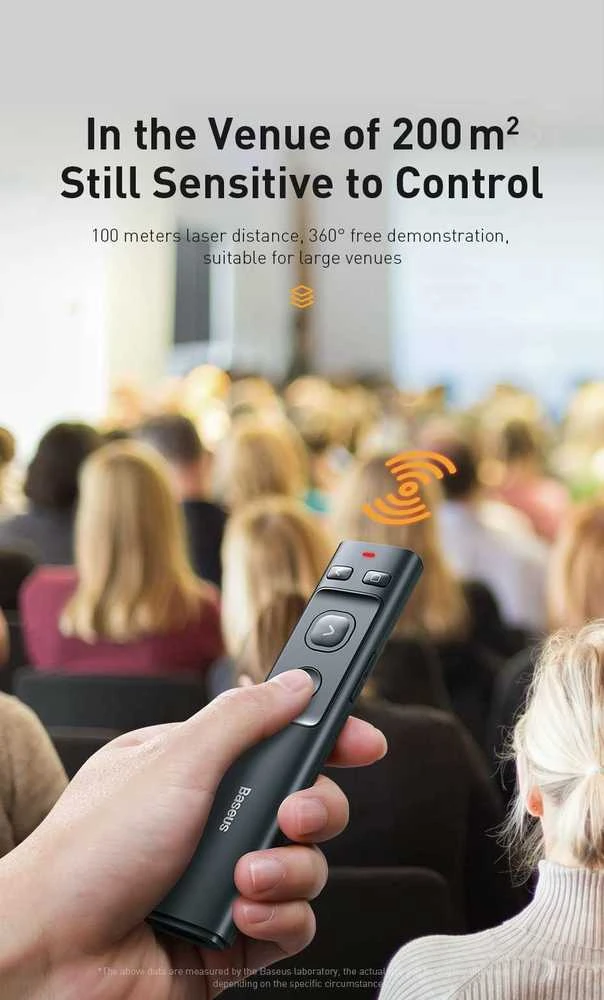 Lazerinė rodyklė Baseus Wireless pilka