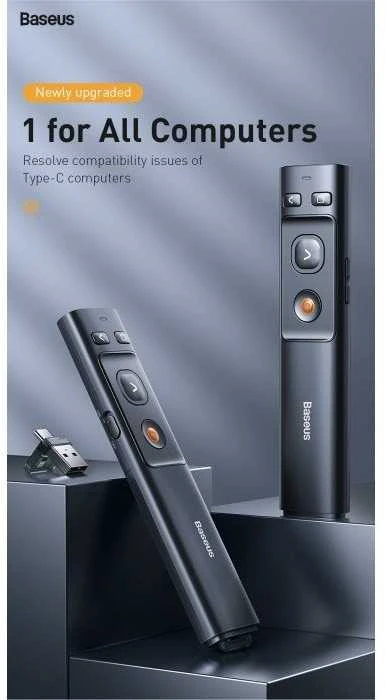 Lazerinė rodyklė Baseus Wireless pilka