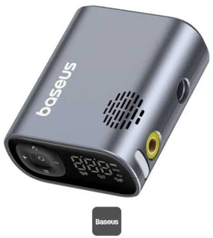 Baseus dviračio siurblys elektrinė su displayem 1500mAh 150 psi 45W - juoda