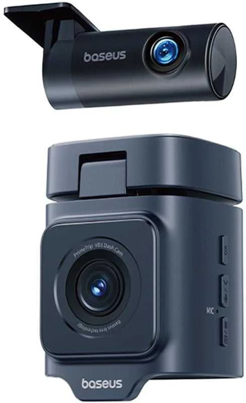 Baseus PrimeTrip VD1 automobilinis vaizdo registratorius 2K+1080p – juodos spalvos