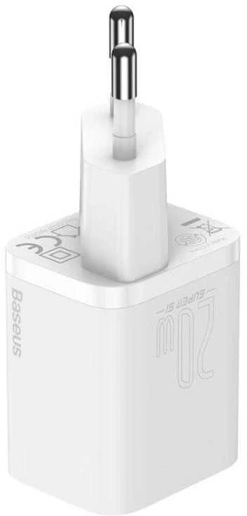 Baseus Super Si greitas įkroviklis 1C 20W - Baltas