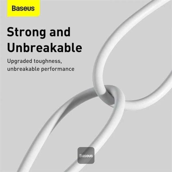 Kabelis USB A - IP Lightning 1.0m baltas Superior serijos BASEUS