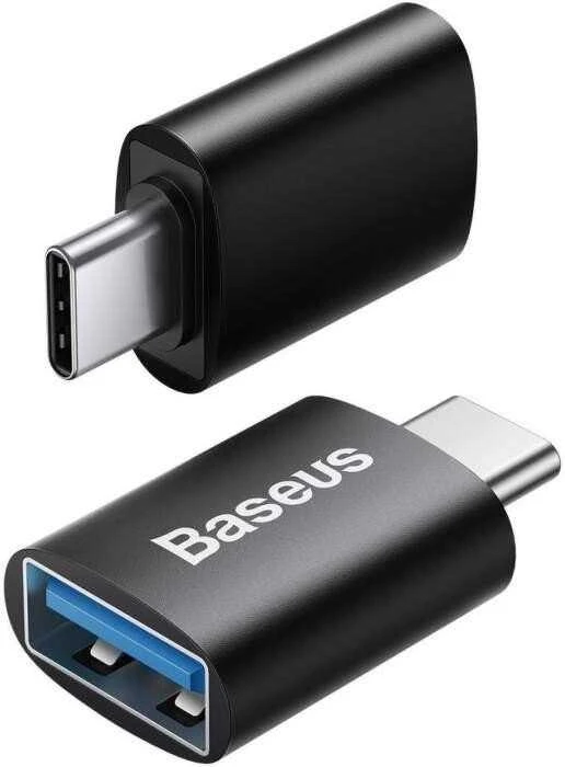 Adapteris Baseus USB C kištukas - USB A lizdas, OTG funkcija