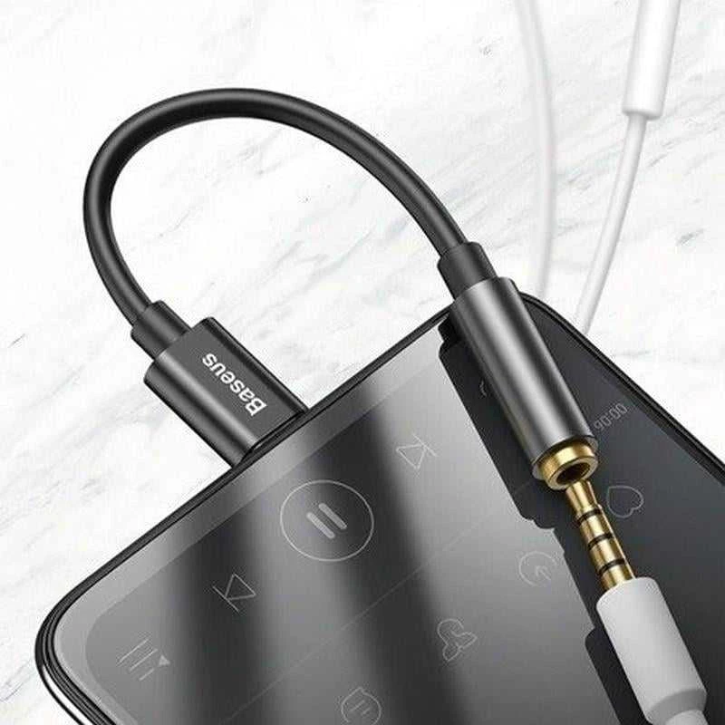 Adapteris USB C kištukas - 3.5mm stereo lizdas BASEUS