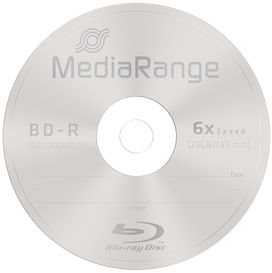 MediaRange BD-R 25 GB 6x10 vnt. (MR499)