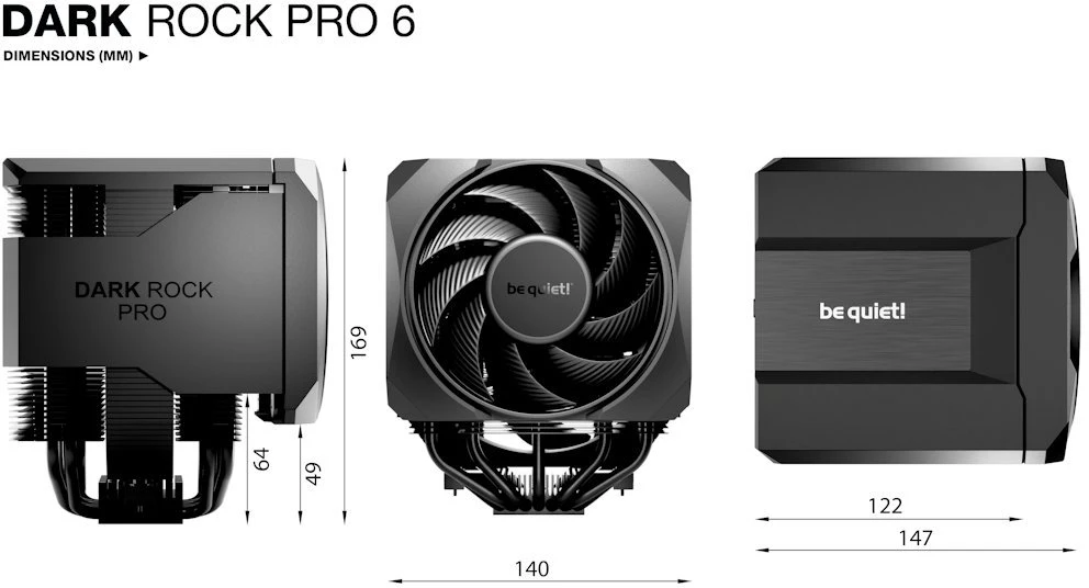 Be Quiet! Dark Rock Pro 6