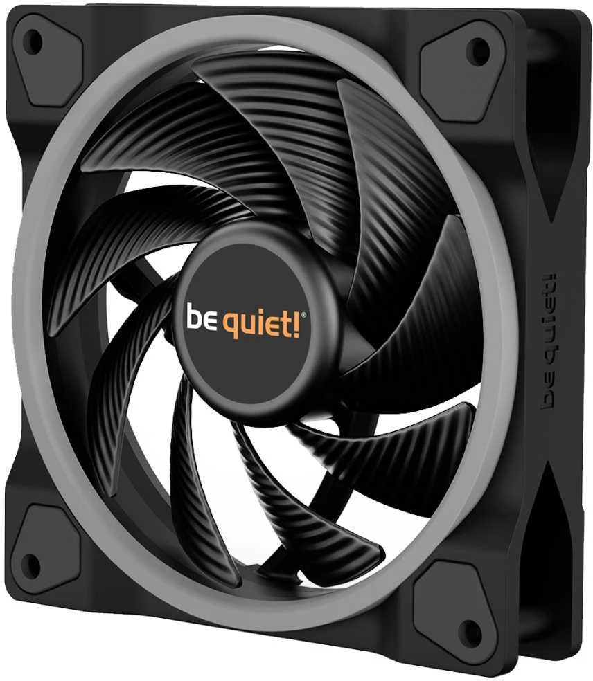 Be Quiet! Wings tyliai! ŠVIESOS SPARNAI 120 mm PWM didelio greičio