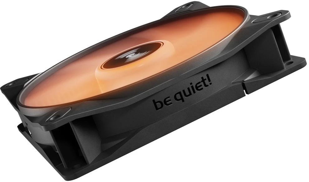 be quiet! LIGHT WINGS LX 120mm PWM Reverse, juoda