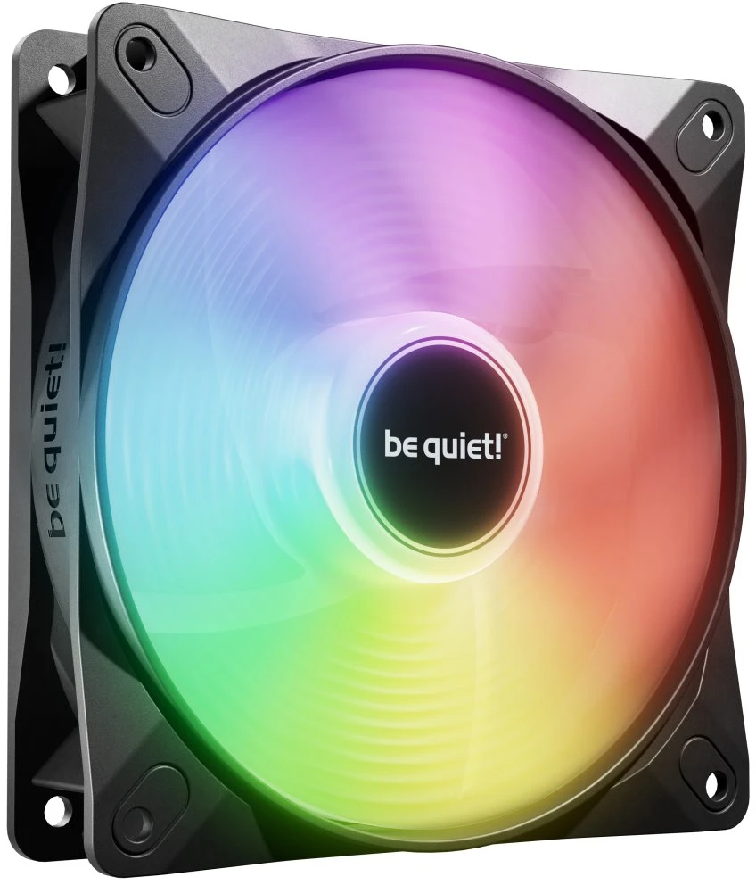 be quiet! LIGHT WINGS LX 120mm PWM Reverse, juoda