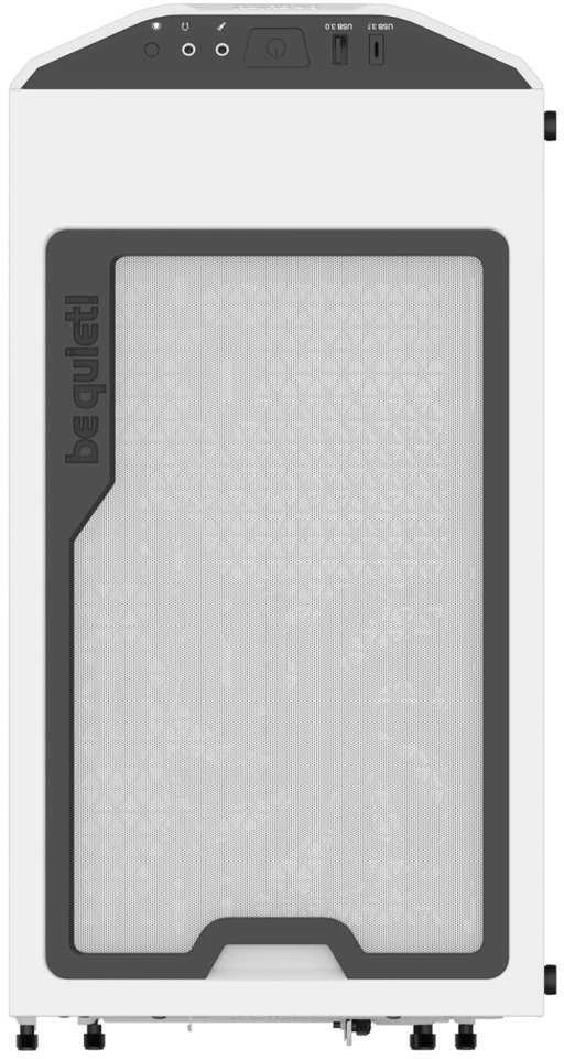Kompiuterio korpusas be quiet! Pure Base 500DX / Didelio oro srauto įsiurbimas / 3 Pure Wings 2 140 mm ventiliatoriai / ARGB LED / USB 3.2 Gen. 2 Type C / Paruoštas aušinimui vandeniu / Baltas