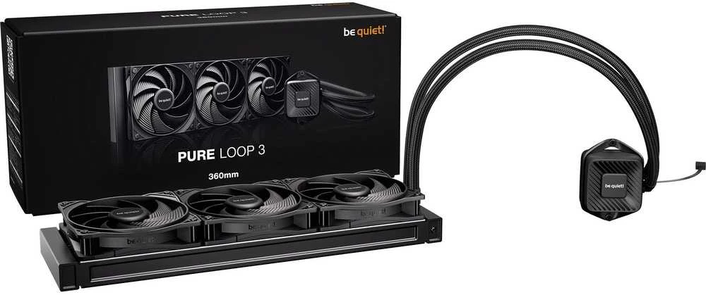 be quiet! Pure Loop 3 360mm sistema su pakuote