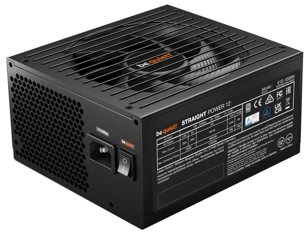 LISTAN BE QUIET Straight Power 12 1000W platininis ATX maitinimo šaltinis