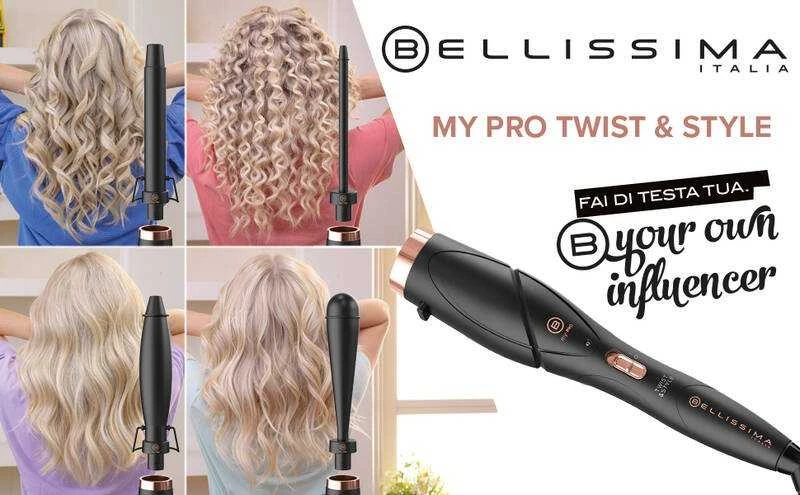 Bellissima Plaukų garbanojimo žnyplės 11749 My Pro Twist & Style GT22 200
