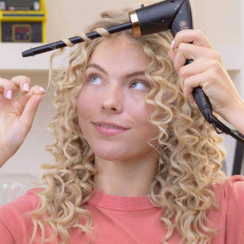 Bellissima Sculpted Curl s attachment Curl s plaukų garbanojimo žnyplės 11769 My Pro Twist & Style GT22 200