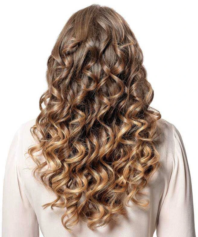 „Bellissima“ garbanojimo žnyplės minkštoms ir apibrėžtoms garbanoms. „Sublime Curl“ su 11855