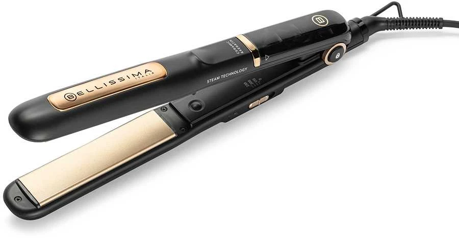 Steam Tiesinimo žnyplės - Bellissima - My Pro Steam B28 100 - Protection and Shine - 3 Temperatures - Suitable Visų tipų plaukams
