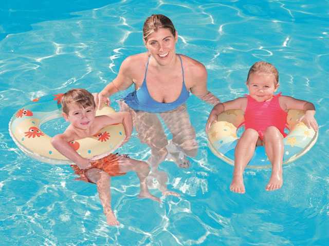 BESTWAY plaukimo ratas, 61cm diam, asort., 36014