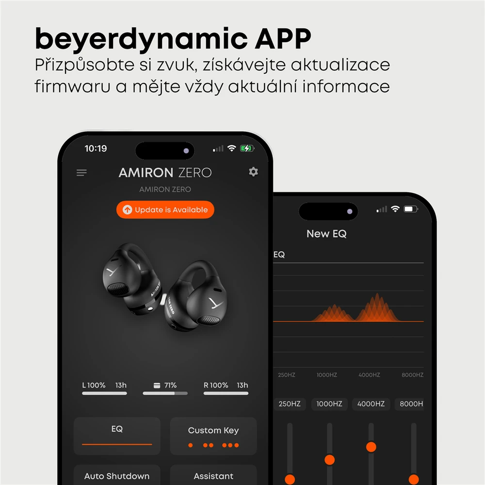 Ausinės Beyerdynamic Amiron Zero langattomat kuulokkeet, musta