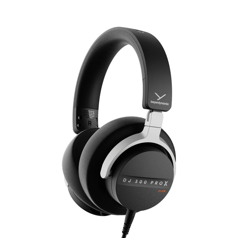 Beyerdynamic DJ 300 PRO X CLUB laidinės ausinės | Closed-Back | Juoda | 3.5 mm