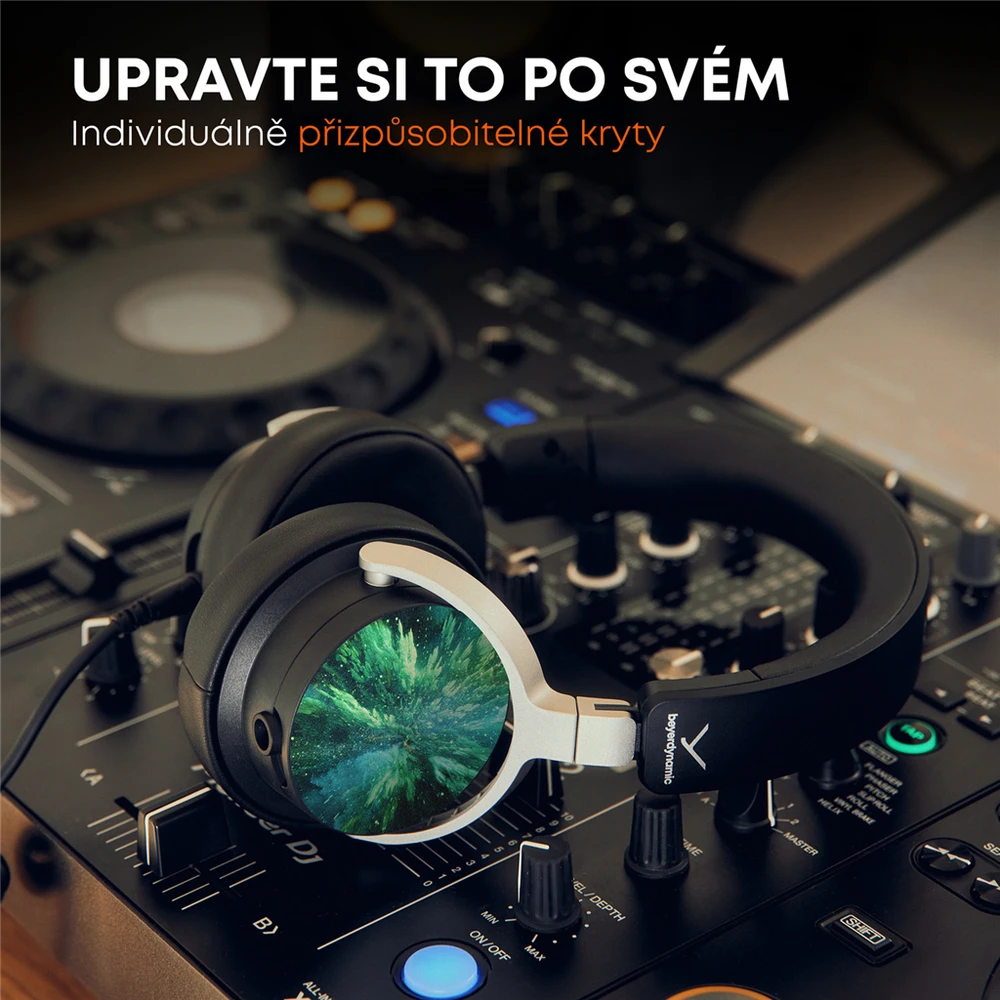 Beyerdynamic DJ 300 PRO X CLUB laidinės ausinės | Closed-Back | Juoda | 3.5 mm