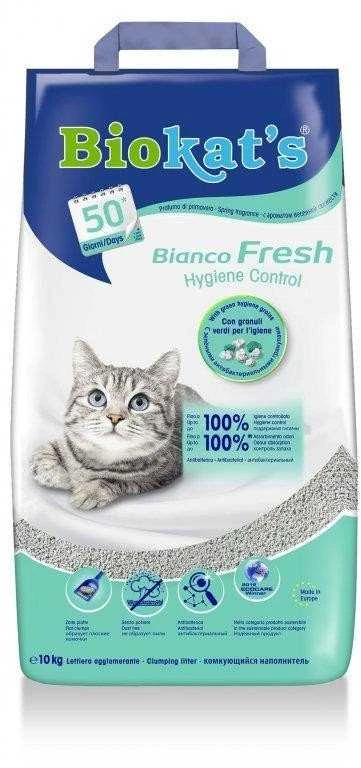 Gimborn Biokat's Bianco Fresh Hygienic Sušokantis kraikas katėms 10kg