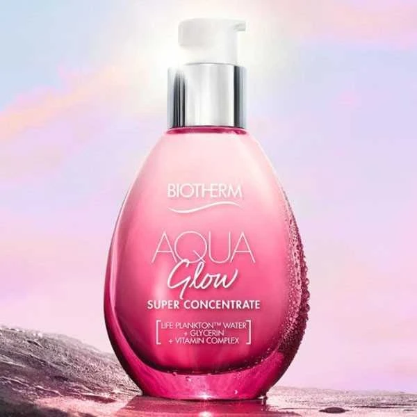 Biotherm Aqua Glow Fluid Super Concentrate drėkinamasis koncentratas, 50 ml