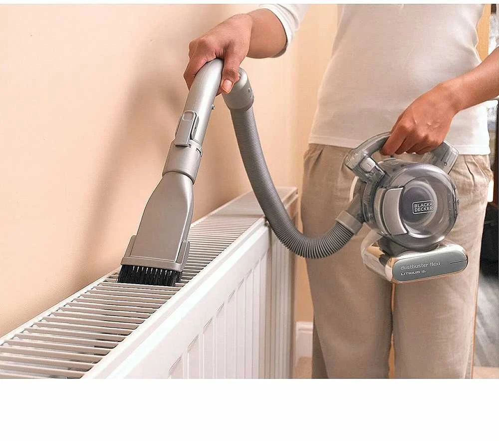 Dulkių siurblys Black & Decker Juodas & Decker dulkių siurblio baterija Juodas & Decker DustBuster Flexi PD1820L-QW (sidabrinis spalva)