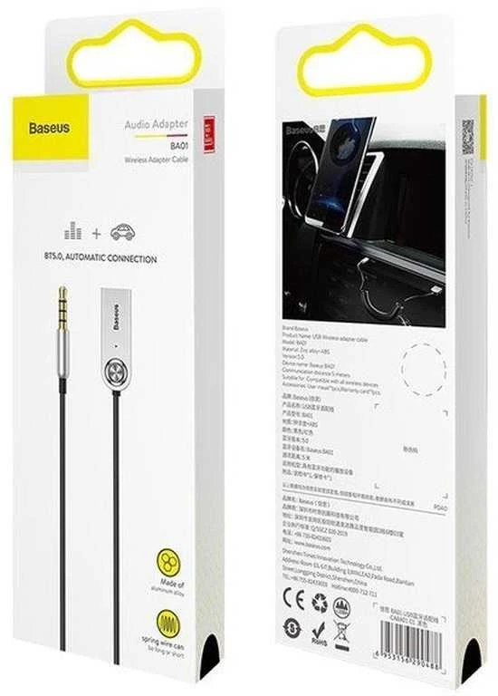 Baseus Bluetooth 5.0 AUX - USB adapteris