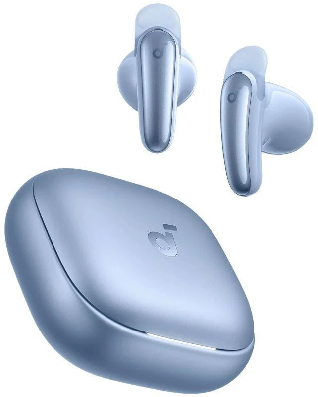Anker Soundcore True belaidės ausinės | Liberty Buds | Bluetooth | Semi-į ausis įkišamos | Mikrofonas | Light Mėlyna | Noise canceling | Noise reduction | Belaidės
