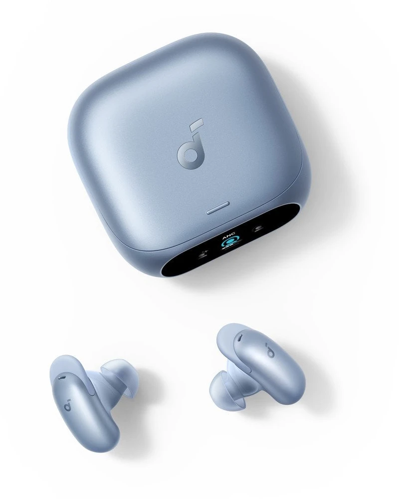 „Bluetooth“ ausinės „Anker Soundcore Liberty 5 Pro“, mėlynos