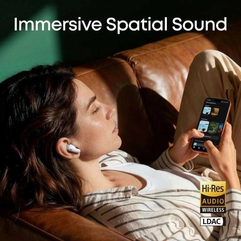 Ausinės Anker Soundcore Earbuds | Liberty | Bluetooth | Semi-į ausis įkišamos | Mikrofonas | Baltas | Noise canceling | Belaidės