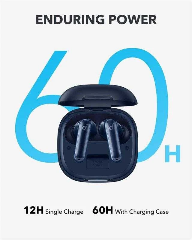Ausinės Anker Soundcore P40i, Tamsiai mėlynos