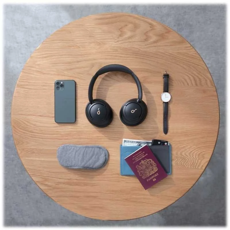 Belaidės ausinės Anker SoundCore Life Q30, Juodos spalvos