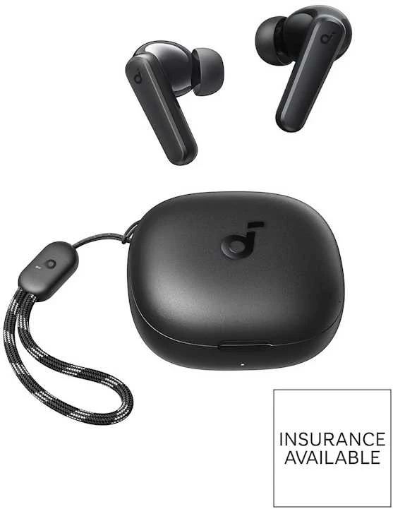 Ausinės Anker Soundcore R50i v2, Juodos spalvos