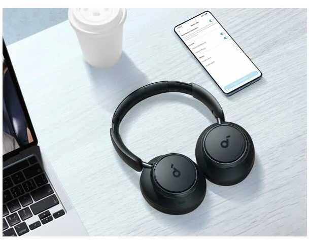Ausinės Anker Soundcore Space Q45, Juodos