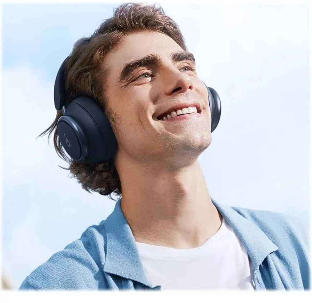 Ausinės Anker Soundcore Space Q45, Mėlynos spalvos