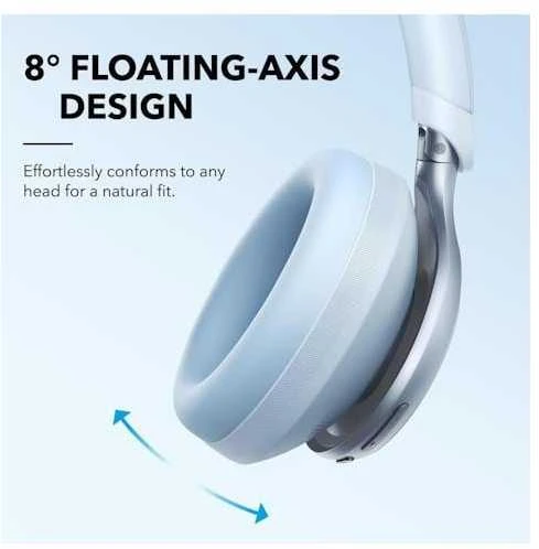 Ausinės Anker Soundcore Space One, Mėlynos spalvos